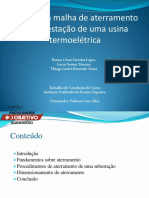 TCC Calculo Da Malha de Aterramento Da Subestacao de Uma Usina Termoeletrica PDF