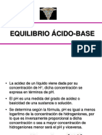 Equilibrio Acido Base