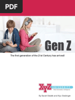 Gen Z: The First Generation of The 21st Century Has Arrived!