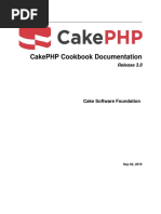 CakePHP Cookbook