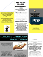 Competencias y Las Partes Del Proceso Contencioso Administrativo PDF