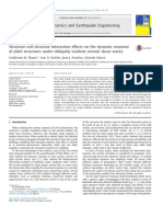 Álamo Et Al. - 2015 - Structure-Soil-Structure Interaction Effects On The Dynamic Response of Piled Structures Under Obliquely Incident-Annotated