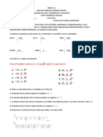 Tareas de Matmaticas de 8vo Año