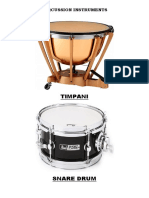 PERCUSSION Instruments