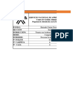 Fondo: Sección Subsección: Serie: Subserie: #Folios 11 #Carpeta 4 #Caja 2