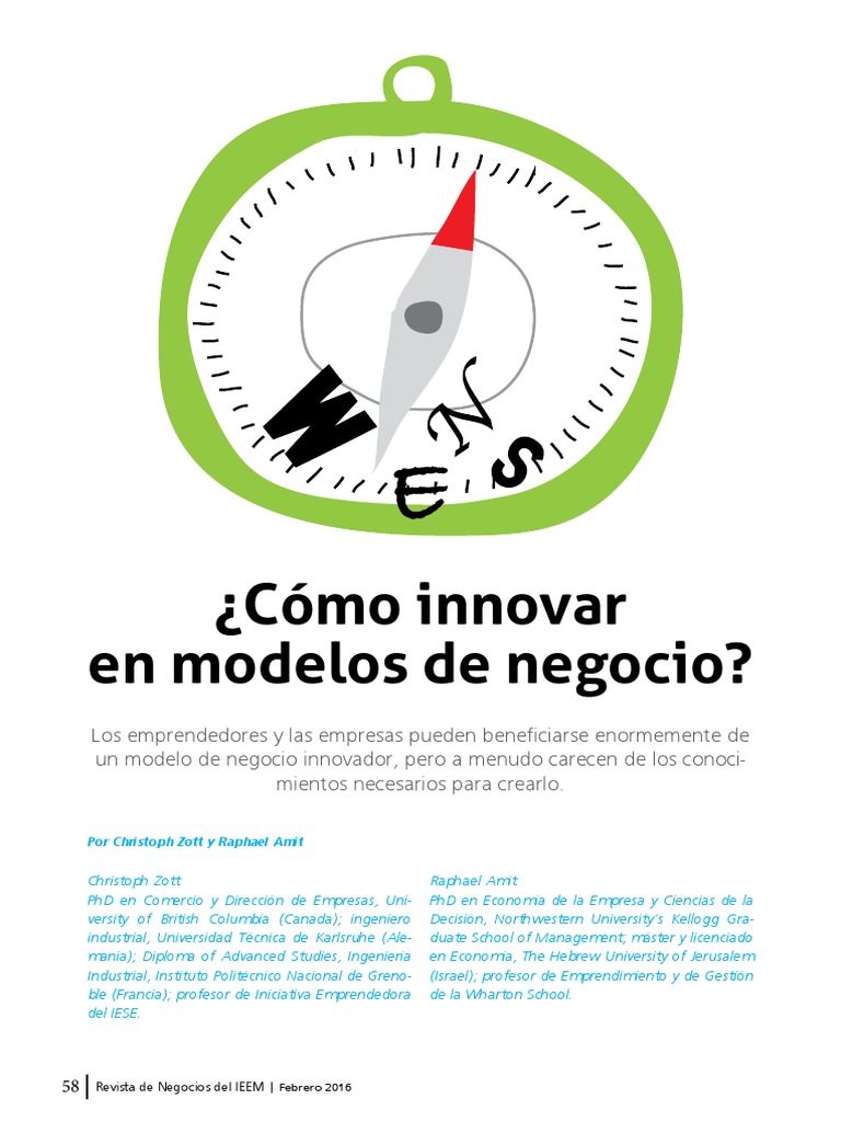 Como Innovar en Modelos de Negocios | PDF | Modelo de negocio | Apple Inc.