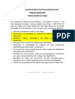 Caso Práctico Guiado Etapa Planificación Auditora Financiera Gubernamental