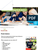 Factors affecting food choice pdf