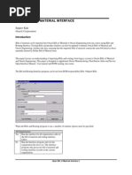 Bill of Materials - Open Interface