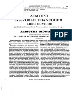 Aimoinus Floriacensis, Historiae Francorum Libri Quatuor, MLT