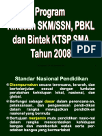 WS Regional KTSP-SMA, Maret-Mei 2008