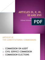 Art IX Constitutional Commissions 2