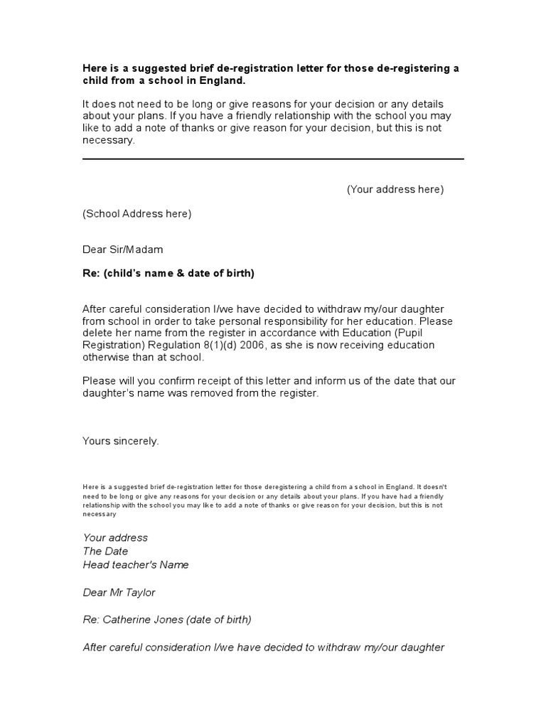 Employment resignation letter picture