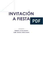 Invitación