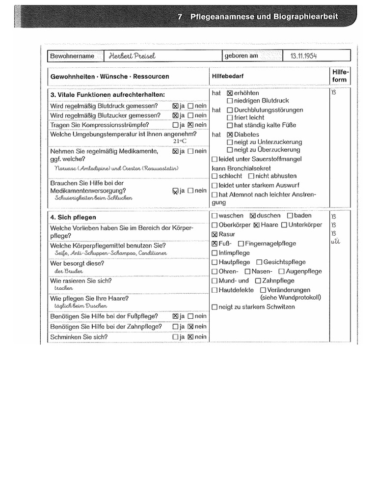 Anamnese Sample Schema | Anamnese Schritte – RIXGF