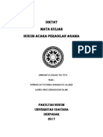 Diktat Mata Kuliah Hukum Acara Peradilan Agama: Fakultas Hukum Universitas Udayana Denpasar 2017