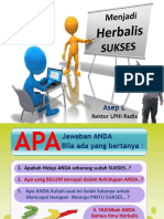 Menjadi Herbalis Yang Cerdas