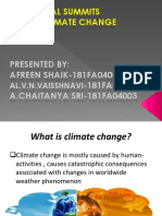 Global Summits on Climate Change (1)