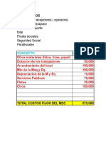 Cifs Fijos y Variables