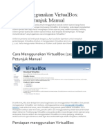 Cara Menggunakan VirtualBox