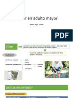 Dolor en Adulto Mayor