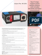 Single 2008 MI 2292 Power Quality Analyser Plus Ang 01