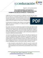 Nuevos Convocatoria Codificadores Saber TyT 2017 - II PDF