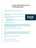 8 Contoh Soal Essay Tentang Besaran Dan Satuan Beserta Pembahasannya