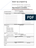 Defense Panel Report Sheet Crc