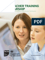 Teacher Training Scholarship Brochure