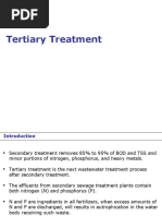 Tertiary and Sludge Treatment