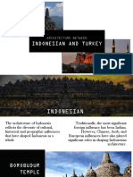 Indonesian and Turkey: Architecture Between