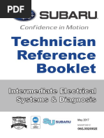 SUBARU Technician Reference Booklet
