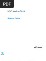 Download MSC Nastran 2010 Release Guide by MSCSoftware SN42790341 doc pdf