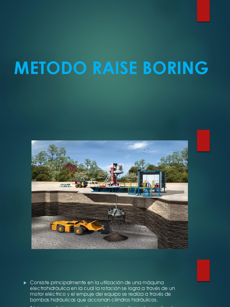 Metodo Raise Boring PDF Chimenea Hidráulica