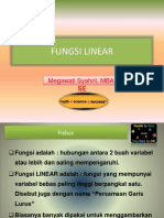 Matematika Ekonomi - 5. FUNGSI LINEAR - PP