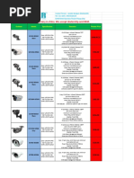 Updated Pricelist 2014