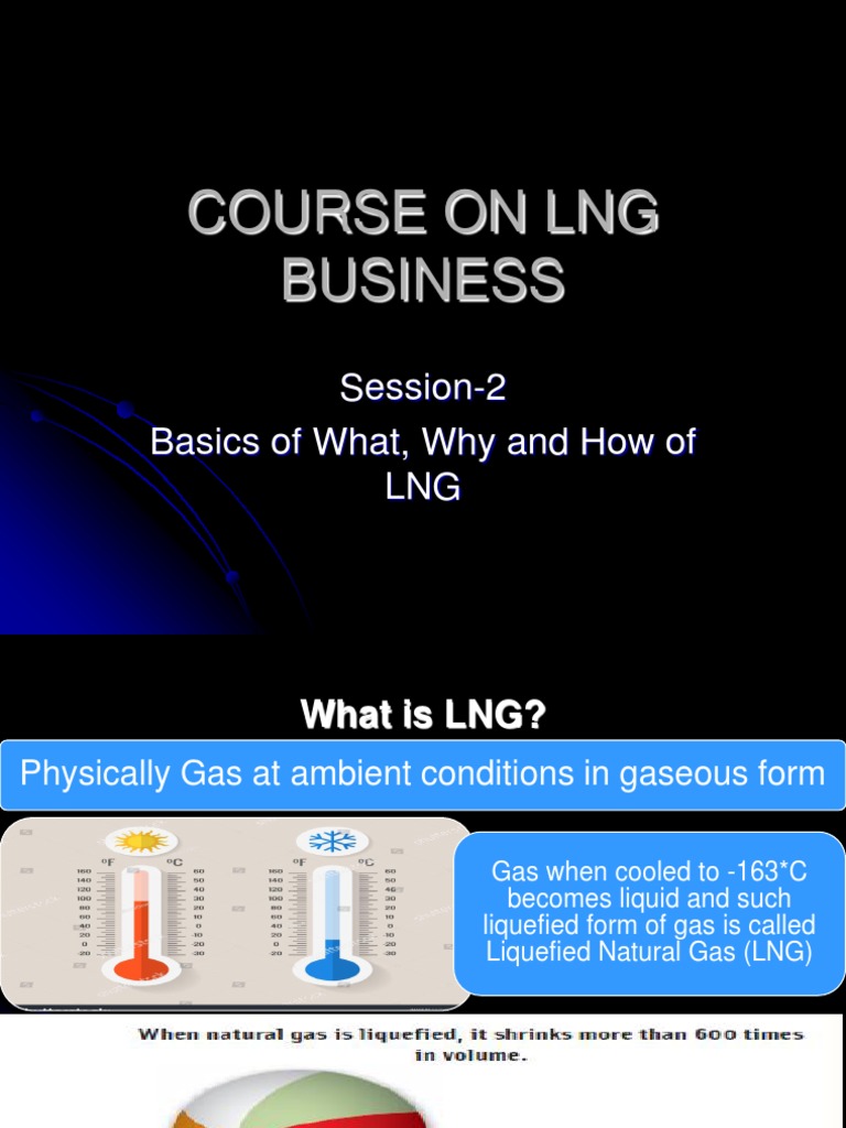 Course On LNG Business-Session3 | PDF | Natural Gas | Liquefied Natural Gas