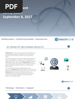 Patient Safety Goals