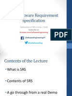 SRS-Software Requirement Specification: Explanation of SRS in Urdu / Hindi