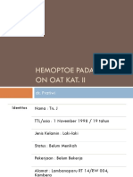 (Edit) PLENO TIWI - Hemoptoe Pada TB Paru on OAT Kat