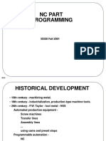 NC Part Programming: IE550 Fall 2001