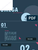 Omega: Free Powerpoint Template