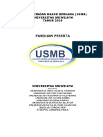 Petunjuk USMB Universitas Sriwijaya 2019 (New) PDF
