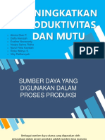 Meningkatkan Produktivitas Dan Mutu