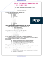 Instrument Questions PDF