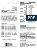 Portable pH/EC/TDS/Temperature Meter: Instruction Manual