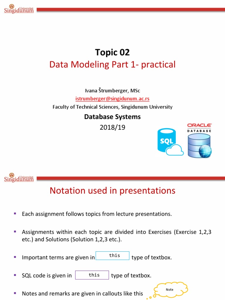 Practical Data Modeling Exercises | PDF | Databases | Invoice