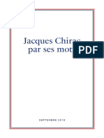 Jacques Chirac Par Ses Mots