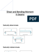 Shear and Bending Moment Analysis in Beams